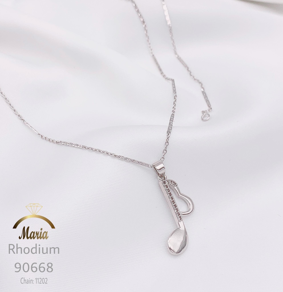 90668  دلاية سلفر ميوزك فصوص مايكرو زيركون