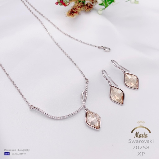 [70258] 70258اكس بى SWAROVSKI نصف طقم 